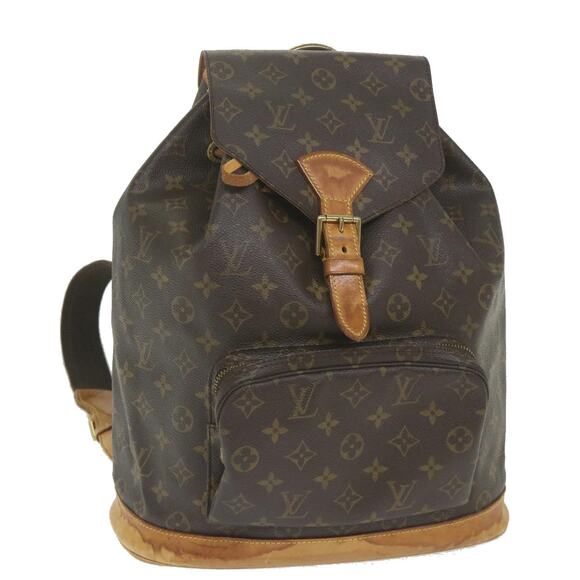 LOUIS VUITTON Monogram Montsouris GM Backpack M51135 - Picture 1 of 16